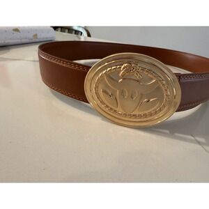 Disney Pixar Woody Cowboy Belt Gold Tone- long